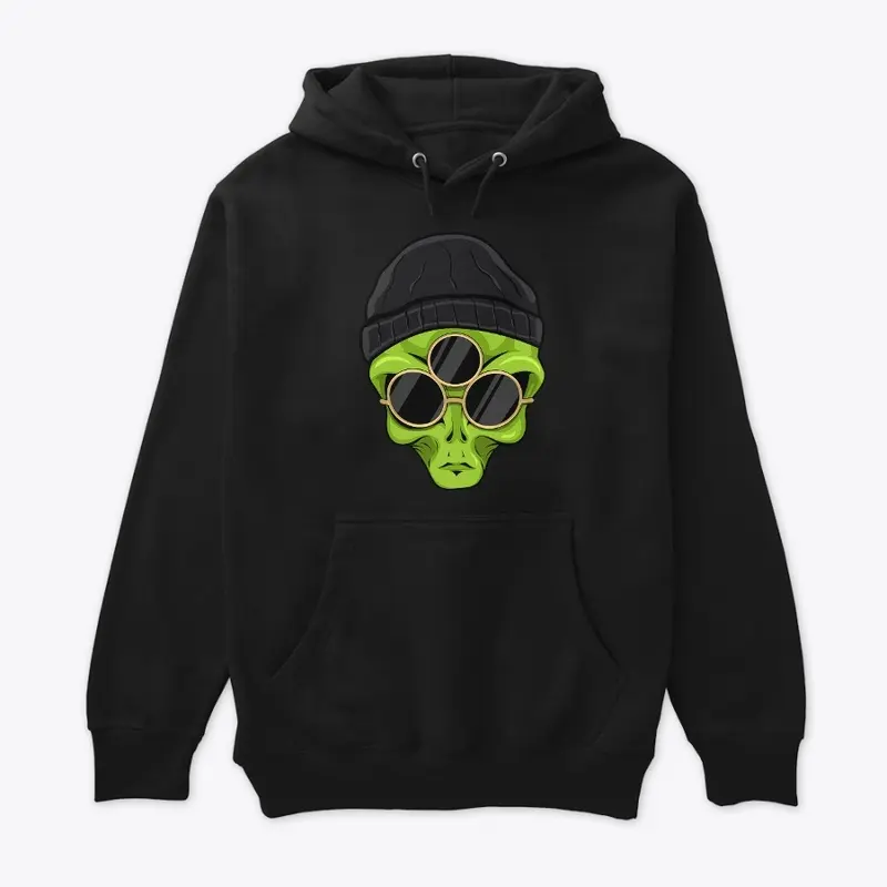 Third Eye Alien Premium Hoodie