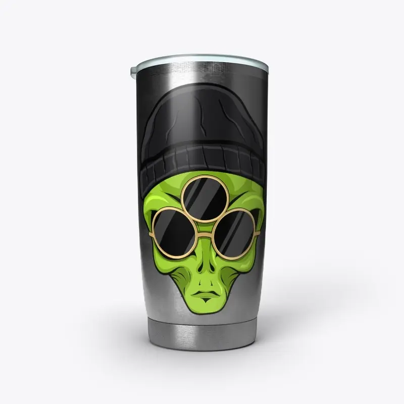 Third Eye Alien Stainless Tumbler