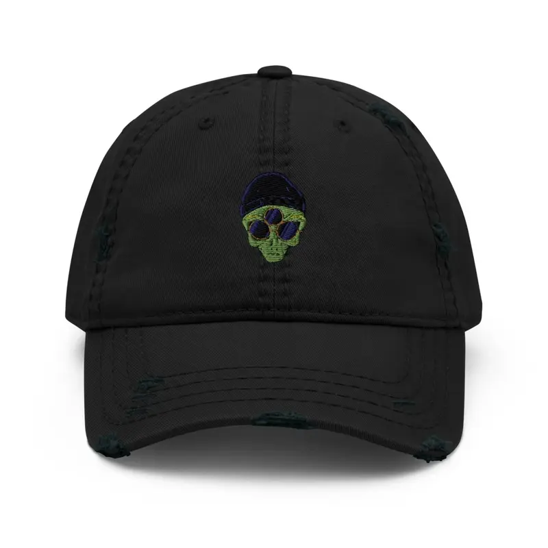 Third Eye Alien Embroidered Dad Hat